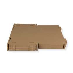 Großbriefkarton 350 x 250 x 20 mm DIN A4 braun
