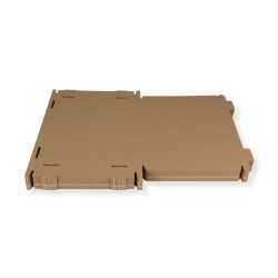 Großbriefkarton 350 x 250 x 20 mm DIN A4 braun