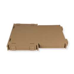 Großbriefkarton 350 x 250 x 20 mm DIN A4 braun