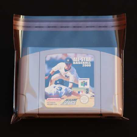 Schutzhüllen Nintendo 64, 132 x 85 + 45 mm Klappe 300 Stück