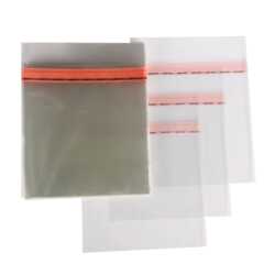 Schutzhüllen für CD Hüllen Jewel Case aus Folie mit Klappe und Adhäsionsverschluss 139x147 mm 50 Stück