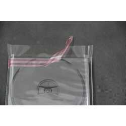 Schutzhüllen für DVD Hüllen Box aus Folie mit Klappe und Adhäsionsverschluss 152x198 mm 25 Stück