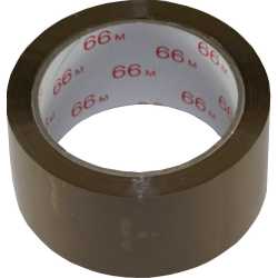 Klebeband braun 50 mm x 66 m PP Acrylat leise abrollend...