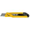 Stanley Cutter AutoLock mit Bi-Material Handgriff, Teppichmesser mit 3 Abbrechklingen 18 mm, Karton Schneider