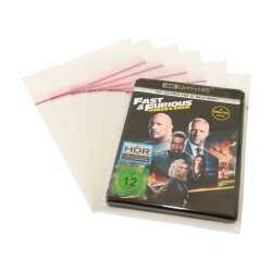 Folienschutzhüllen für 4K Ultra HD Blu-ray Boxen