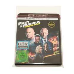 Folienschutzhüllen für 4K Ultra HD Blu-ray Boxen