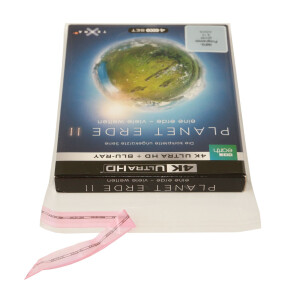 Folienschutzhüllen für 4K Ultra HD Blu-ray Boxen mit Pappschuber 50 Stück