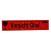 Vorsicht Glas Klebeband 48 mm x 66 m PP Warn-Hinweisklebeband, Rolle 1 Stück