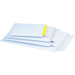 Vollpapp Versandtasche DIN A4+ weiß 237 x 342 mm innen