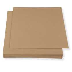 LP Schutzhüllen aus Papier 325x325 mm braun