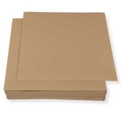 LP Schutzhüllen aus Papier 325x325 mm braun