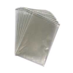 Schutzhülle B4, 255 x 353 mm + 30 mm Klappe mit Klebeverschluss, transparent