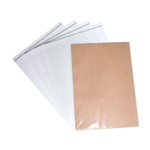 Schutzhülle B4, 255 x 353 mm + 30 mm Klappe mit...