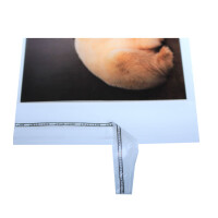 Schutzhülle Fotoformat, 9 x 13 cm, Klappe mit Klebeverschluss, transparent