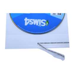 Schutzhülle CD-Format, 125 x 120 mm + 30 mm Klappe...