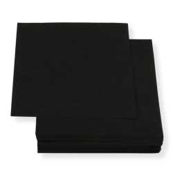 Papierschutzhülle, 215 x 215 mm, schwarz, für Karaoke Laserdiscs