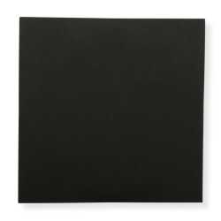 Papierschutzhülle, 215 x 215 mm, schwarz, für Karaoke Laserdiscs