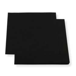 Papierschutzhülle, 215 x 215 mm, schwarz, für Karaoke Laserdiscs