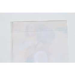Beutel A5, 167 x 229 mm + 30 mm Klappe mit Klebeverschluss, Schutzhülle Tüte transparent
