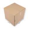 475 x 475 x 450 mm Karton mit Zusatzriller bei 200, 300 und 420 mm, 2.40 BC-Welle