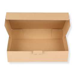 Karton 350 x 250 x 80 mm mit Seitenverschluss DHL Kleinpaket braun 100 Stück