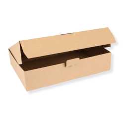 Karton 350 x 250 x 80 mm mit Seitenverschluss DHL Kleinpaket braun 100 Stück