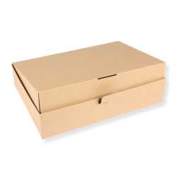 Karton 350 x 250 x 80 mm mit Seitenverschluss DHL Kleinpaket braun 100 Stück