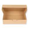 Karton 350 x 250 x 80 mm mit Seitenverschluss DHL Kleinpaket braun 100 Stück
