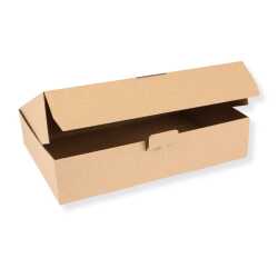 Karton 350 x 250 x 80 mm mit Seitenverschluss DHL Kleinpaket braun 50 Stück