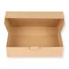 Karton 350 x 250 x 80 mm mit Seitenverschluss DHL Kleinpaket braun 50 Stück
