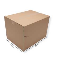 650 x 500 x 450 mm Karton 1-wellig 1.30 C-Welle